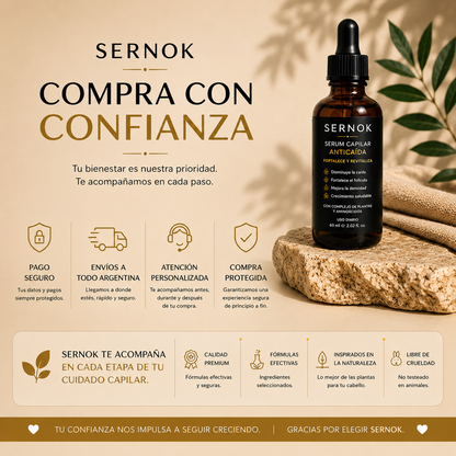 Sérum Anticaída Capilar Sernok