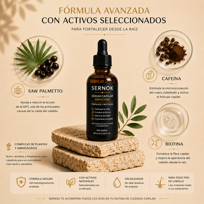 Sérum Anticaída Capilar Sernok