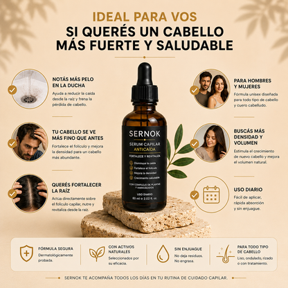 Sérum Anticaída Capilar Sernok