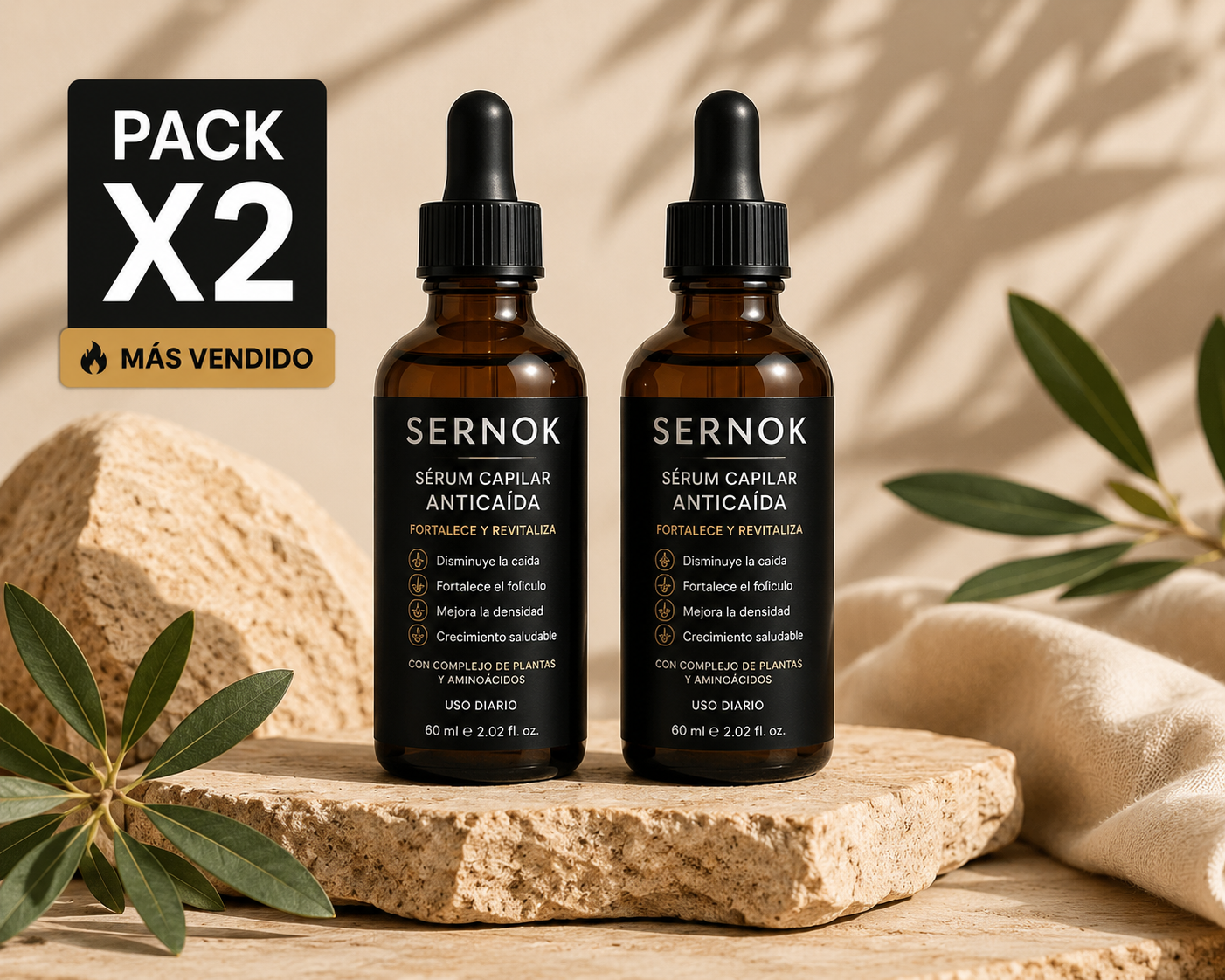 Sérum Anticaída Capilar Sernok