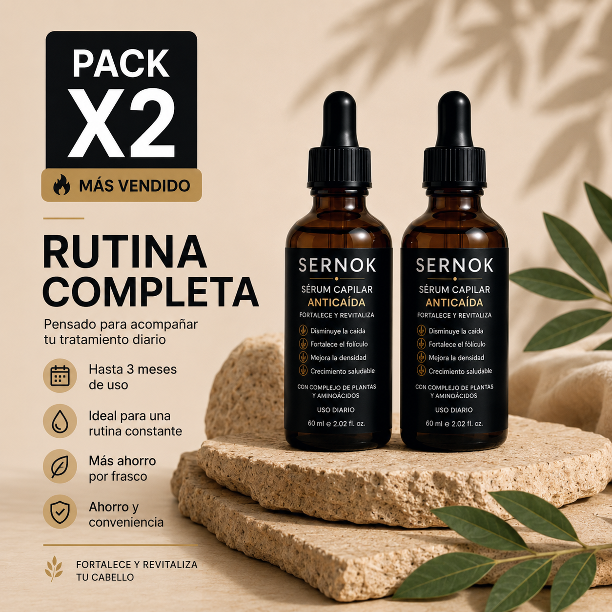 Sérum Anticaída Capilar Sernok